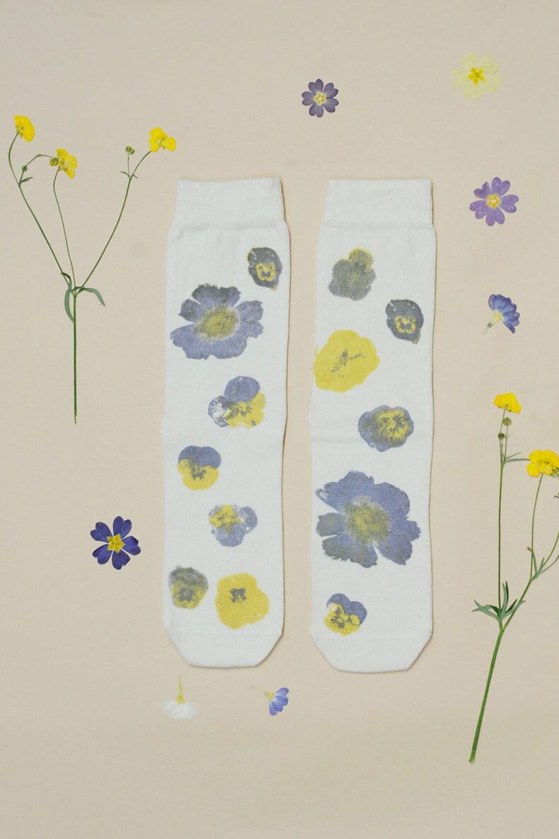 nou socken flora laufmeter
